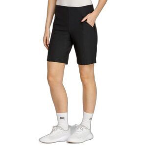 Tail Laine Women's Black Performance Activewear Pull-On Bermuda Golf Shorts Sz 4